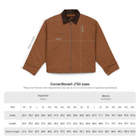 Work Jacket — Carhartt-Style Brown Chore Coat